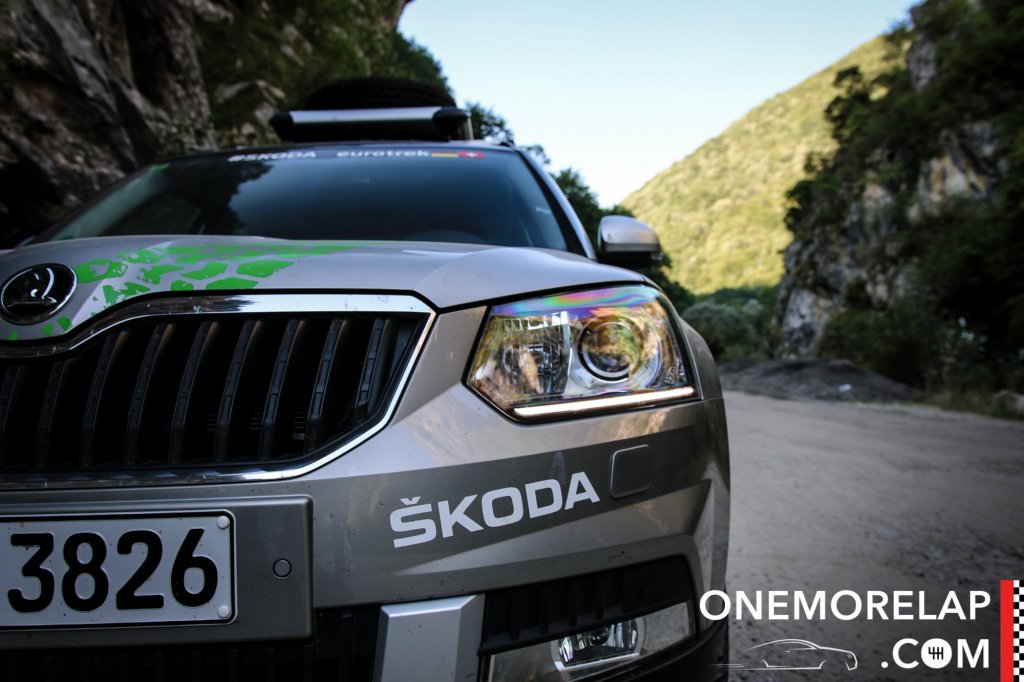 #SkodaEurotrek: Skoda Yeti 4x4 Offroad