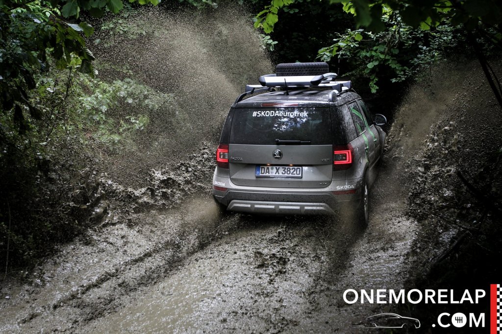 #SkodaEurotrek: Skoda Yeti 4x4 Offroad