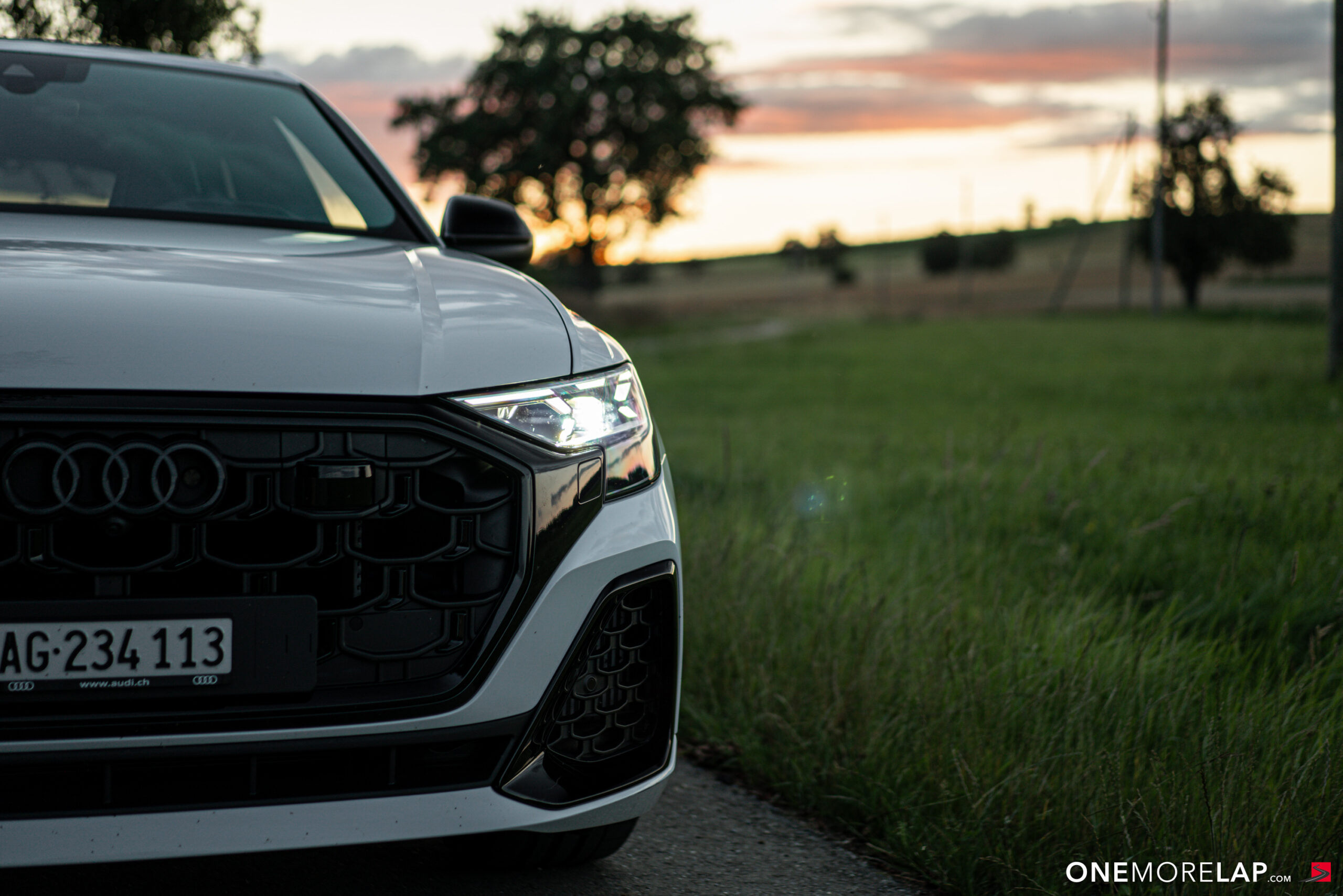 Audi Q8 Facelift 2024 – 4.0 TFSI V8 - Gletscherweiss Metallic